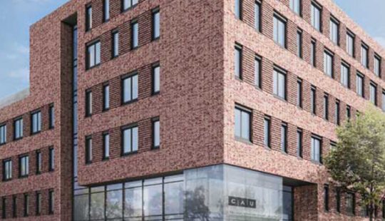 Visualisierung der neuen Christian-Albrechts-Universität Kiel | © Simon Schmitt